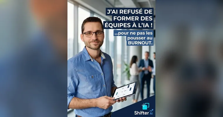 L'IA au service de vos équipes, pas à leur place. Michael Petit, Consultant IA senior.