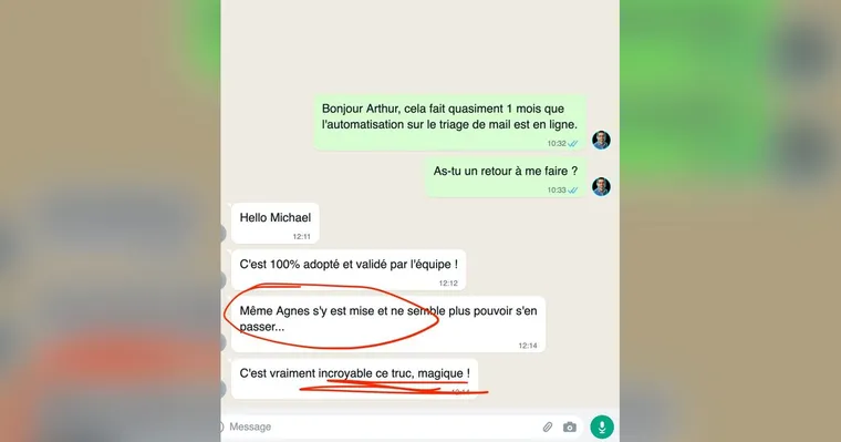 Qualification automatique des demandes entrantes d'une agence immobilière, par Shifter AI.
